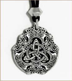 Details about   Eagle Celtic Knot jewelry Triquerta trinity knotwork pendant amulet talisman 