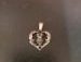 thistle heart pendant