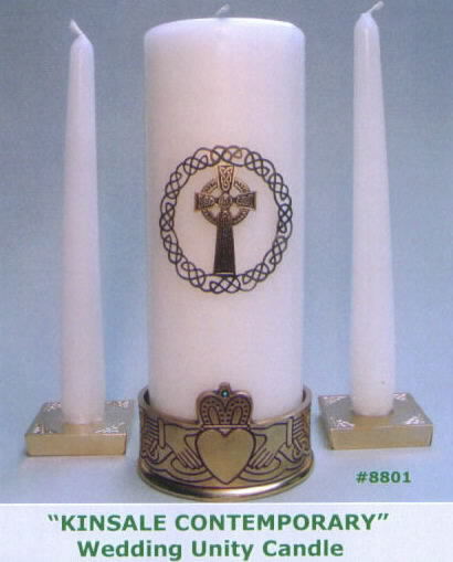 Celtic wedding unity candle