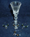 Shamrock Wine Glass Charms