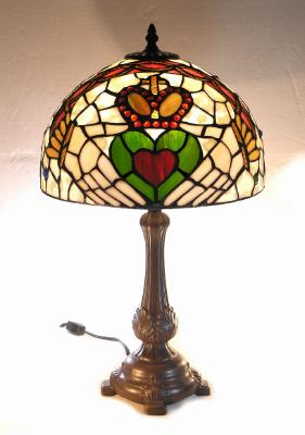 Claddagh tiffany lamp