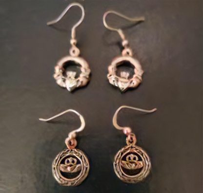 claddagh earrings