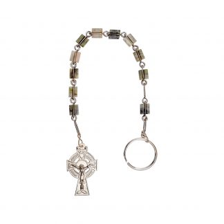 rosary keychain