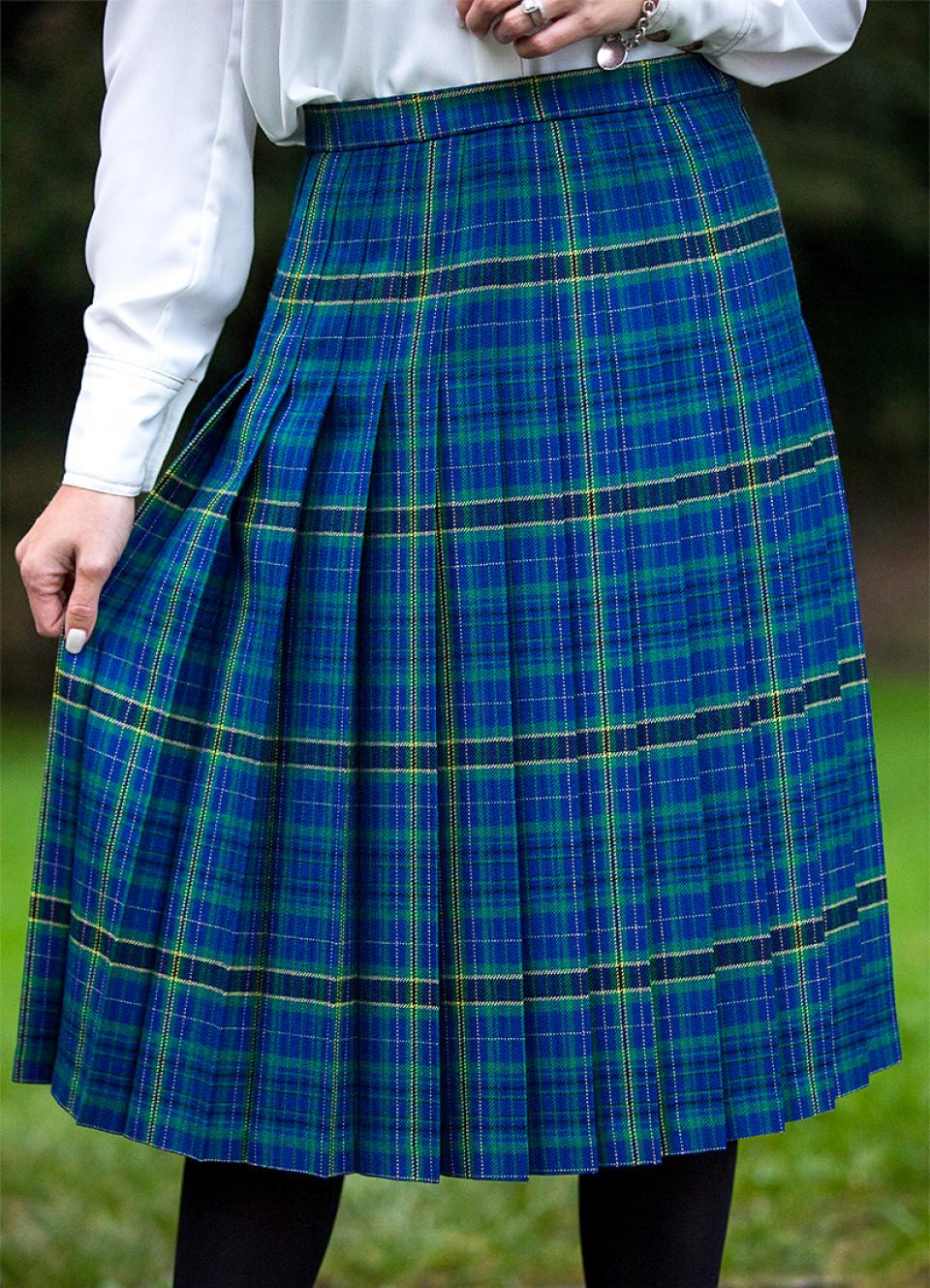 Blue Tartan Skirt | tunersread.com
